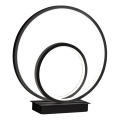 Ideal Lux - Lámpara de mesa LED OZ LED/22W/230V CRI 90 negro