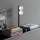 Ideal Lux - Lámpara de mesa LED PING PONG 2xLED/3W/230V CRI 90 negro