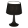 Ideal Lux - Lámpara de mesa LONDON 1xE27/60W/230V negra
