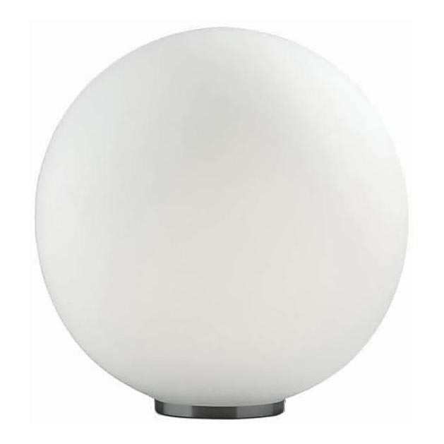 Ideal Lux - Lámpara de mesa MAPA 1xE27/60W/230V blanco