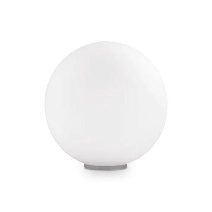 Ideal Lux - Lámpara de mesa MAPA 1xE27/60W/230V blanco