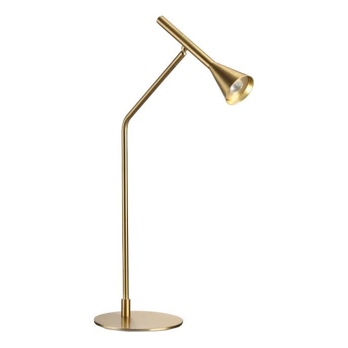 Ideal Lux - Lámpara de mesa regulable LED táctil DIESIS LED/6,5W/230V CRI 90 dorado