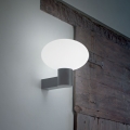Ideal Lux - Lámpara de pared exterior CLIO 1xE27/42W/230V IP44 antracita