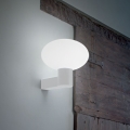 Ideal Lux - Lámpara de pared exterior CLIO 1xE27/42W/230V IP44 blanca