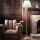 Ideal Lux - Lámpara de pie FIRENZE 1xE14/40W/230V blanco/dorado
