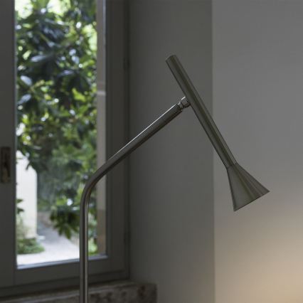 Ideal Lux - Lámpara de pie LED DIESIS LED/4,5W/230V IRC 95 cromo mate