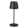Ideal Lux - Lámpara de sobremesa LED de exterior táctil regulable CUTE LED/2,5W/3,7V USB 2200-2700K IP65 negro