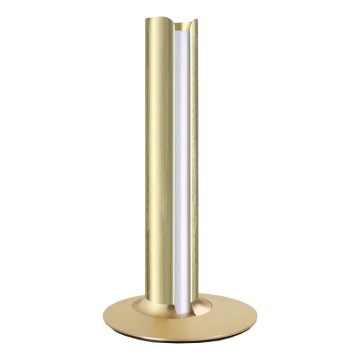 Ideal Lux - Lámpara de sobremesa LED regulable DORICA LED/8W/230V CRI 90 latón