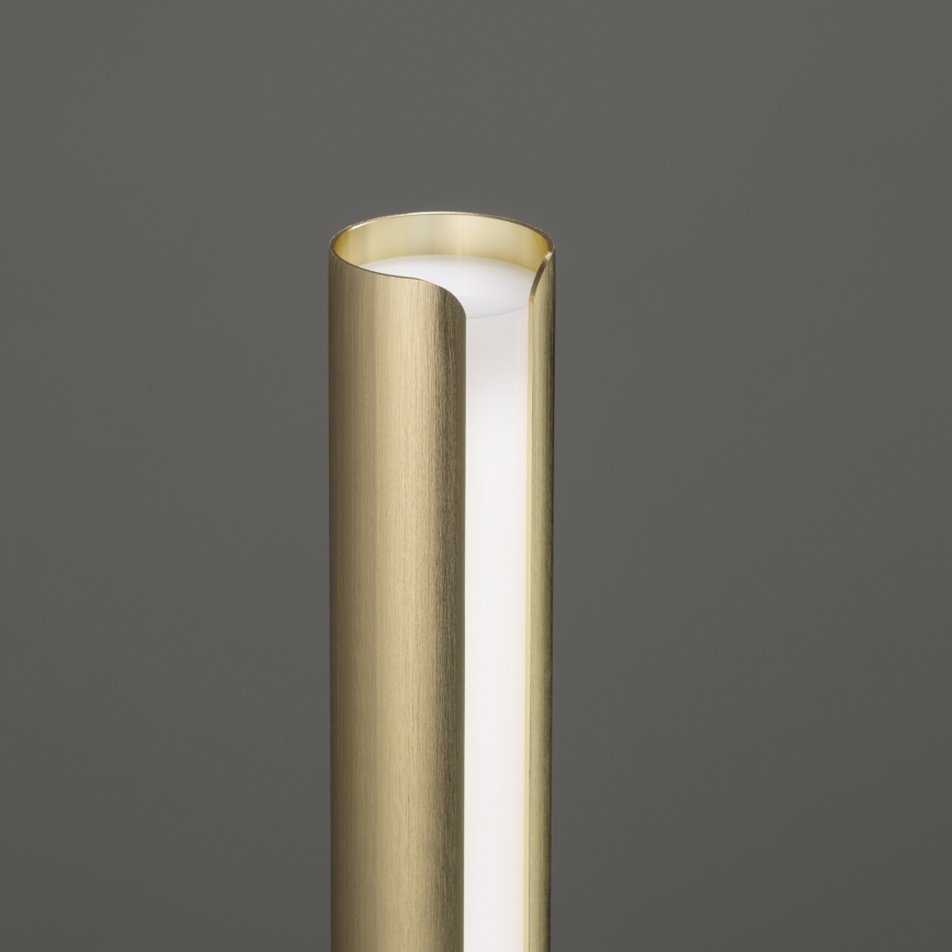 Ideal Lux - Lámpara de sobremesa LED regulable DORICA LED/8W/230V CRI 90 latón