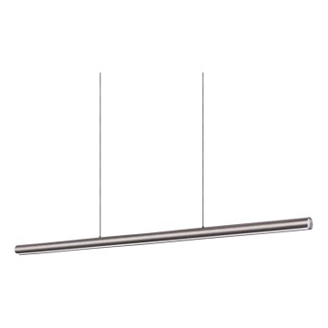 Ideal Lux - Lámpara de suspensión LED regulable DORICA LED/35W/230V CRI 90 140 cm antracita