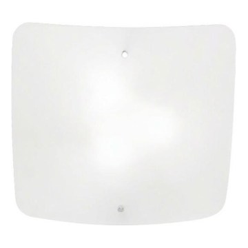 Ideal Lux - Lámpara de techo CELINE 4xE27/60W/230V 49x49 blanca