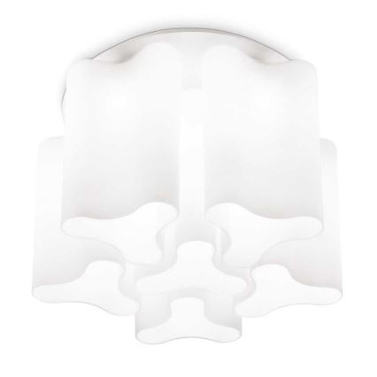 Ideal Lux - Lámpara de techo COMPO 6xE27/60W/230V