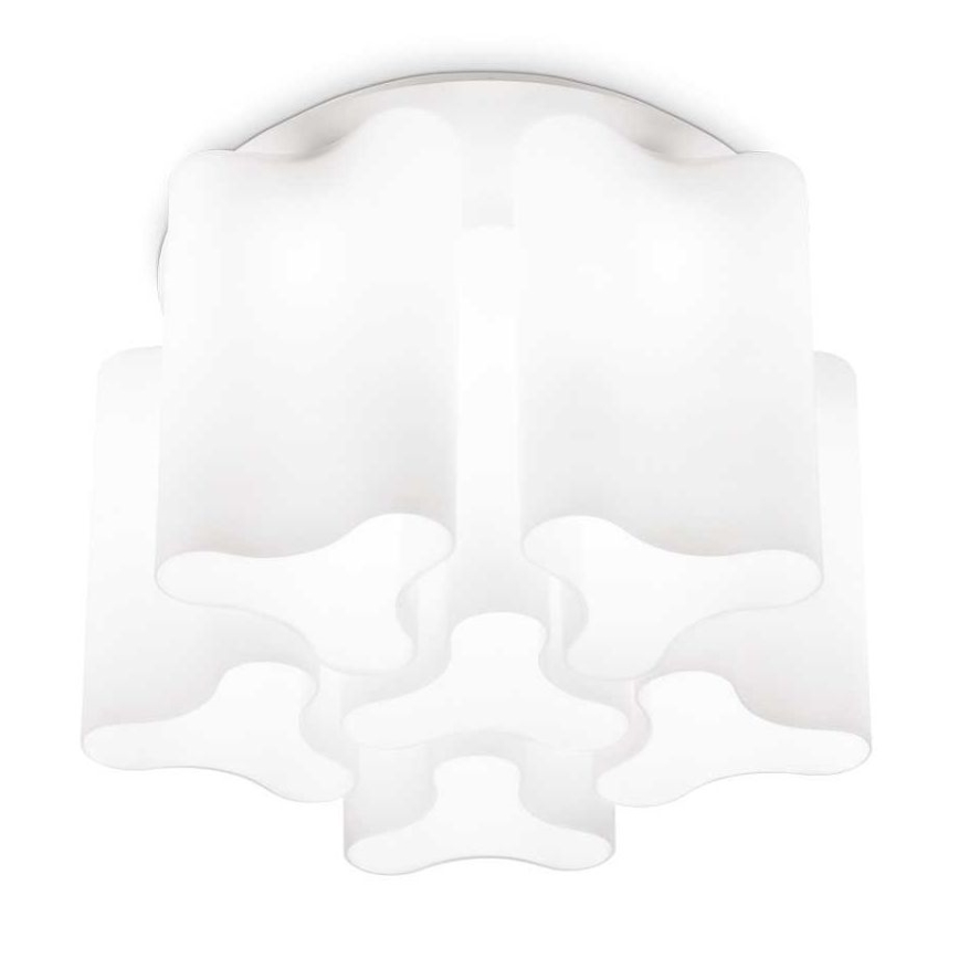 Ideal Lux - Lámpara de techo COMPO 6xE27/60W/230V