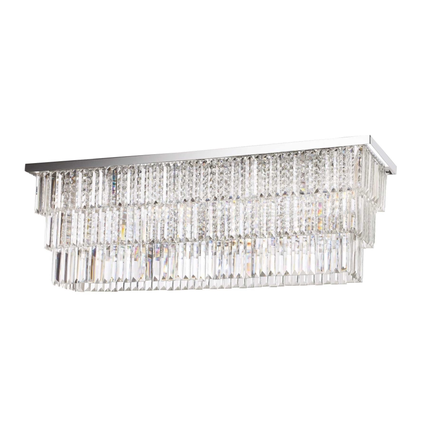 Ideal Lux - Lámpara de techo de cristal MARTINEZ 8xE14/40W/230V