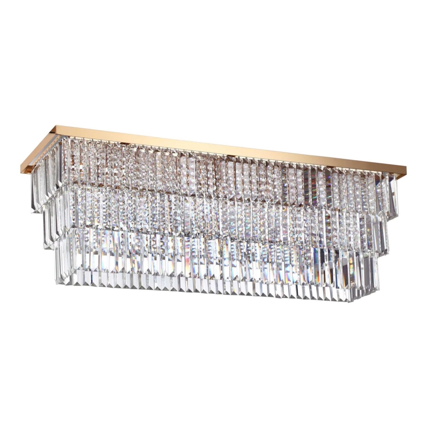 Ideal Lux - Lámpara de techo de cristal MARTINEZ 8xE14/40W/230V