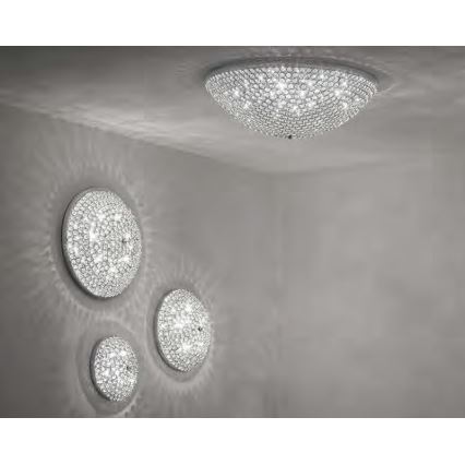 Ideal Lux - Lámpara de techo de cristal ORION 12xG9/40W/230V