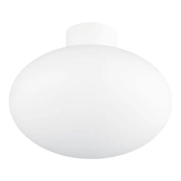Ideal Lux - Lámpara de techo exterior CLIO 1xE27/42W/230V IP44 blanca