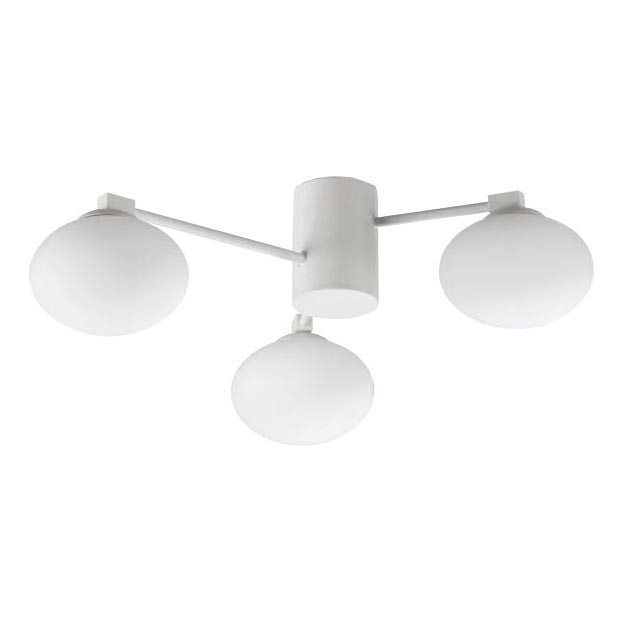 Ideal Lux - Lámpara de techo LED HERMES 3xG9/3W/230V diá. 60 cm blanco