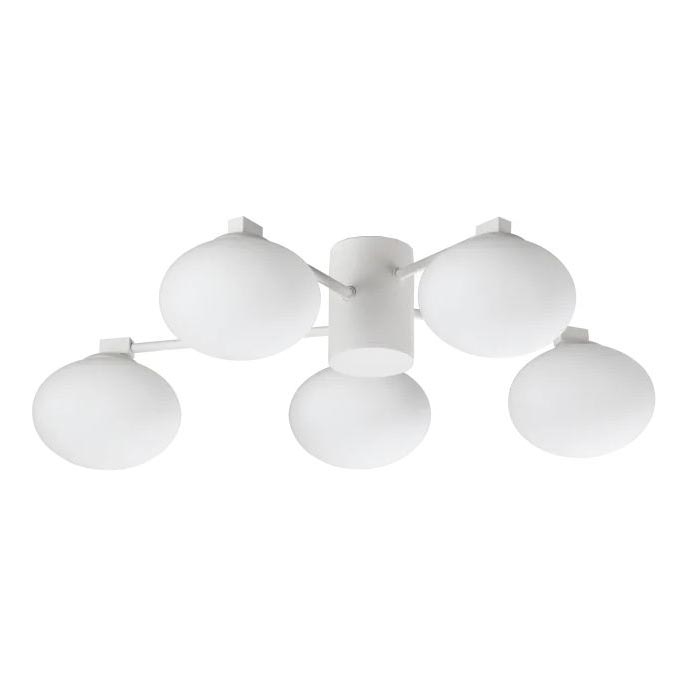 Ideal Lux - Lámpara de techo LED HERMES 5xG9/3W/230V diá. 60 cm blanco