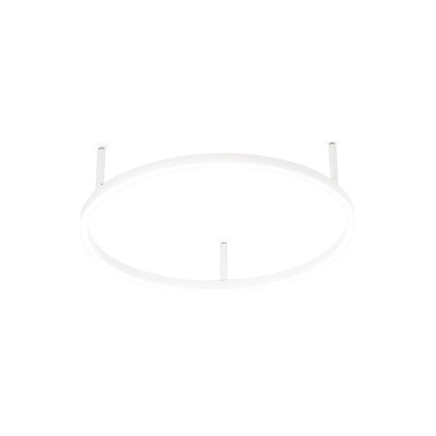 Ideal Lux - Luminaria de techo ORACLE SLIM LED/29W/230V 4000K CRI 90 Ø 50 cm blanca