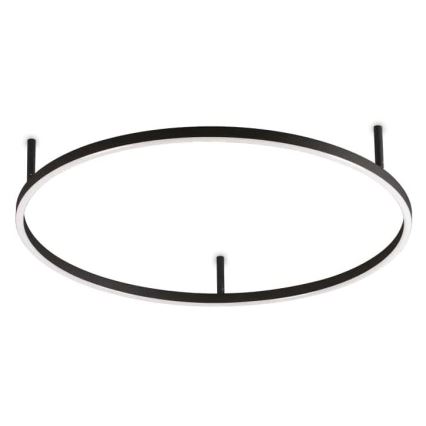Ideal Lux - Lámpara de techo LED ORACLE SLIM LED/37W/230V 3000K CRI 90 Ø 70 cm negra