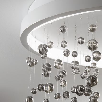 Ideal Lux - Lámpara de techo LED regulable ARMONY LED/48W/230V CRI 90 diá. 50 cm blanco