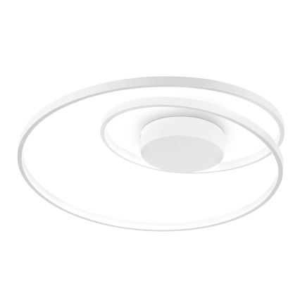Ideal Lux - Plafón LED regulable OZ LED/48W/230V Ø 60 cm CRI 90 blanco