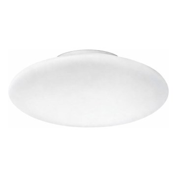 Ideal Lux - Lámpara de techo SMARTIES 1xE27/42W/230V Ø 33 cm blanca
