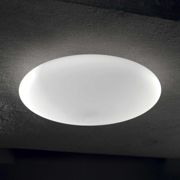 Ideal Lux - Lámpara de techo SMARTIES 3xE27/42W/230V Ø 50 cm blanca