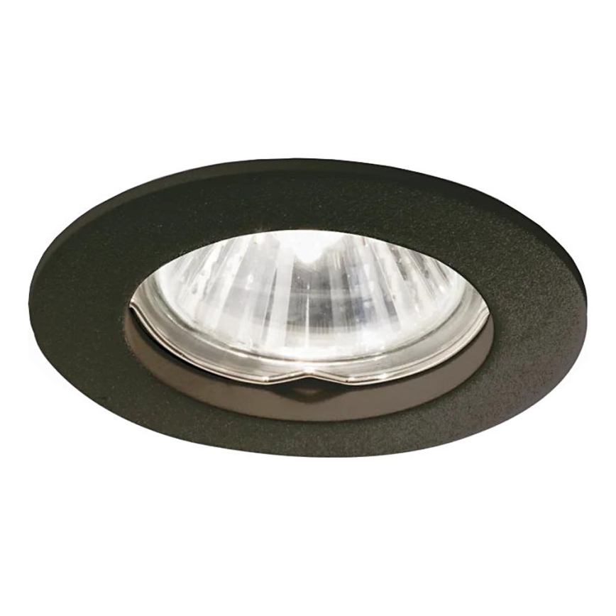 Ideal Lux - Lámpara empotrada JAZZ 1xGU10/50W/230V negro