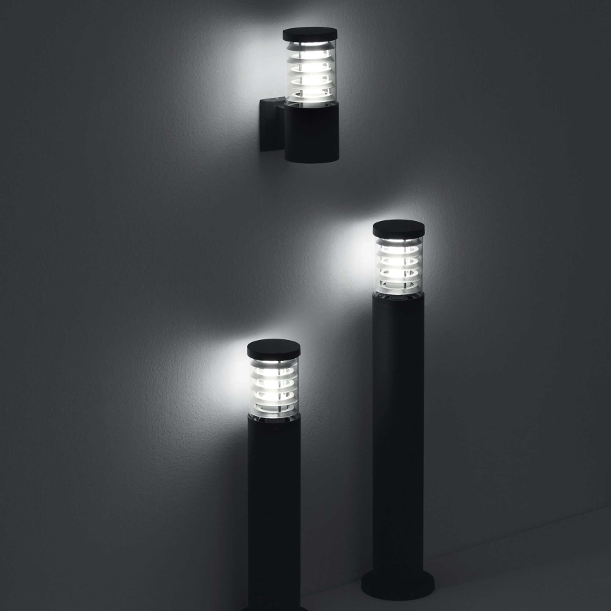 Ideal Lux - Lámpara exterior 1xE27/42W/230V 60 cm IP65 antracita