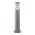 Ideal Lux - Lámpara exterior 1xE27/60W/230V gris 600 mm IP44