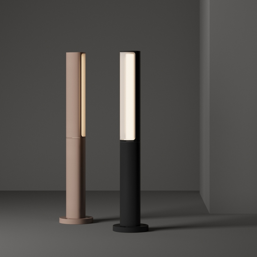 Ideal Lux - Lámpara exterior LED ETERE LED/9,5W/230V 4000K 60 cm CRI 90 IP44 antracita