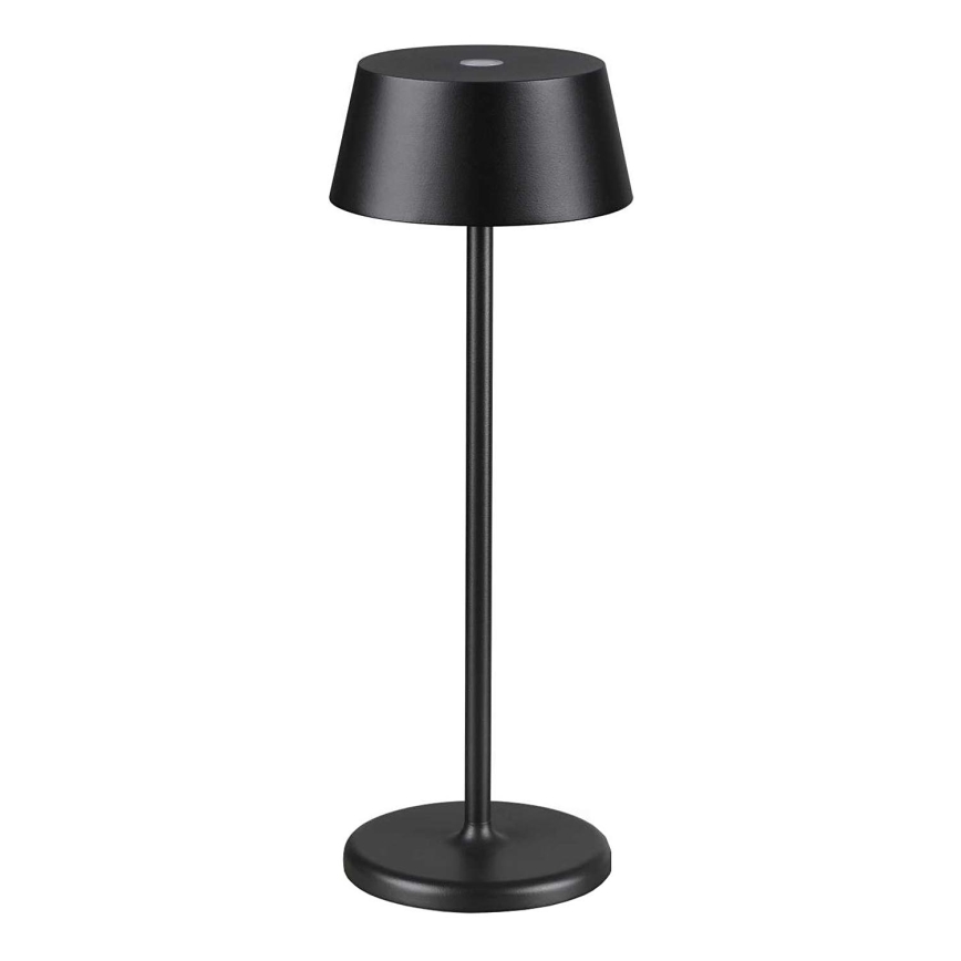 Ideal Lux - Lámpara exterior táctil LED regulable PURE LED/1,5W/3,7V 2200 mAh CRI 90 IP54 negra