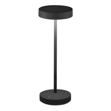 Ideal Lux - Lámpara exterior táctil LED TOFFEE LED/2W/230V 2200 mAh CRI 90 IP54 negra