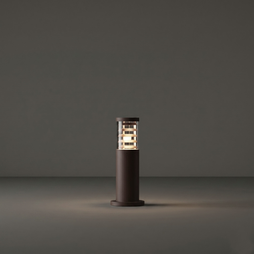 Ideal Lux - Lámpara exterior TRONCO 1xE27/42W/230V 40 cm IP65 marrón