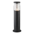 Ideal Lux - Lámpara exterior TRONCO 1xE27/42W/230V 40 cm IP65 negra