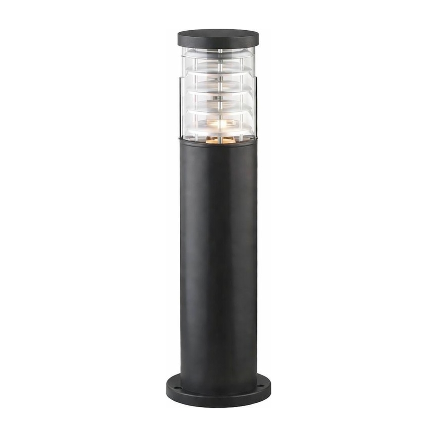 Ideal Lux - Lámpara exterior TRONCO 1xE27/42W/230V 40 cm IP65 negra