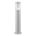 Ideal Lux - Lámpara exterior TRONCO 1xE27/42W/230V 60 cm IP65 gris