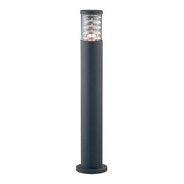 Ideal Lux - Lámpara exterior TRONCO 1xE27/42W/230V 80 cm IP65 antracita