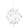 Ideal Lux - Lámpara LED colgante COPERNICO 20xG9/3W/230V diá. 86 cm blanco
