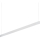 Ideal Lux - Lámpara LED colgante DESK LED/36W/230V 120 cm CRI 90 blanco