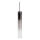 Ideal Lux - Lámpara LED colgante FLAM LED/10W/230V diá. 6 cm CRI 90 ahumado