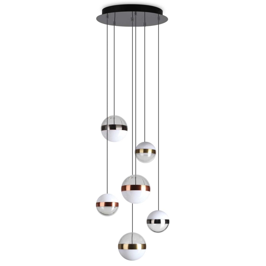 Ideal Lux - Lámpara LED colgante GALAXY LED/58W/230V