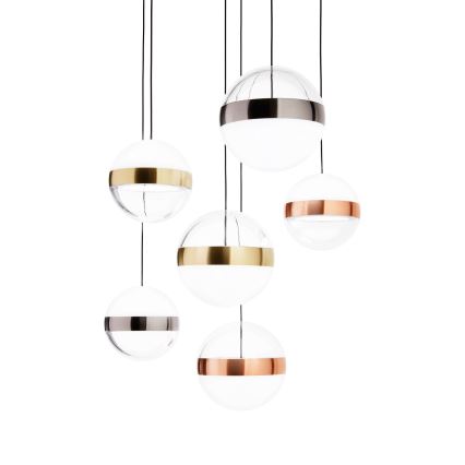 Ideal Lux - Lámpara LED colgante GALAXY LED/58W/230V