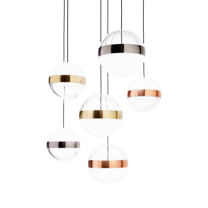 Ideal Lux - Lámpara LED colgante GALAXY LED/58W/230V