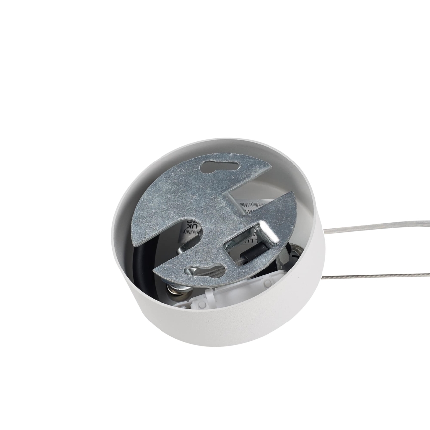 Ideal Lux - Lámpara LED colgante MAPA 1xG9/3W/230V diá. 10 cm blanco