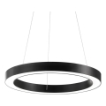 Ideal Lux - Lámpara LED colgante ORACLE LED/33W/230V 3000K diá. 60 cm CRI 90 negro