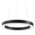 Ideal Lux - Lámpara LED colgante ORACLE LED/35W/230V 3000K diá. 70 cm CRI 90 negro