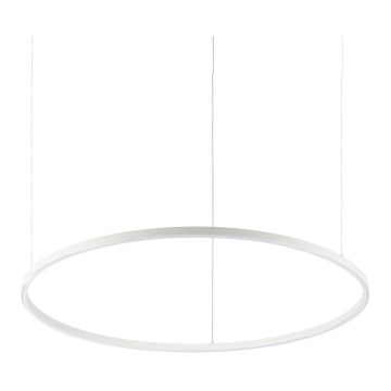 Ideal Lux - Lámpara LED colgante ORACLE LED/55W/230V 3000K diá. 90 cm blanco